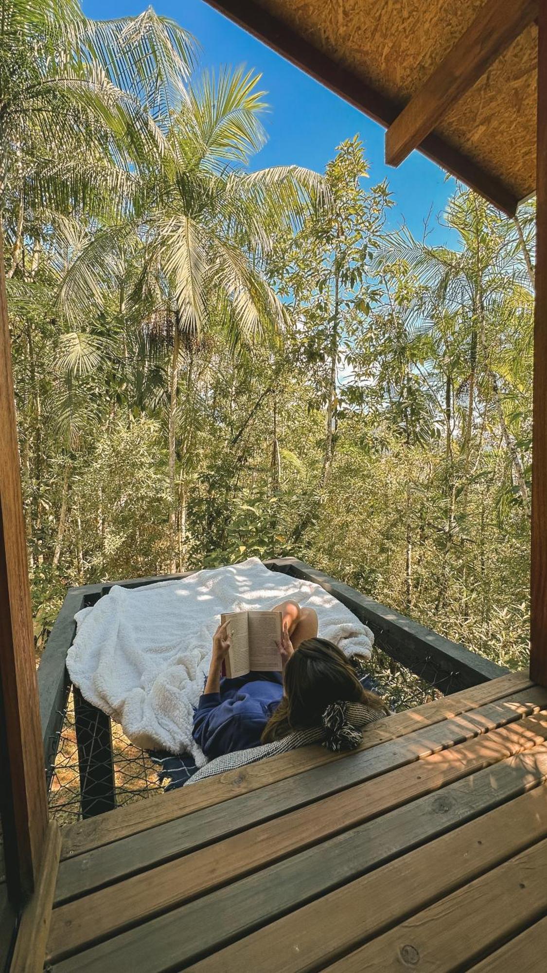 Cabana Equipada Em Meio A Natureza Em Pomerode Dış mekan fotoğraf